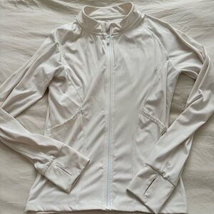 ILUS XL COMPRESSION GYM JACKET WHITE USED